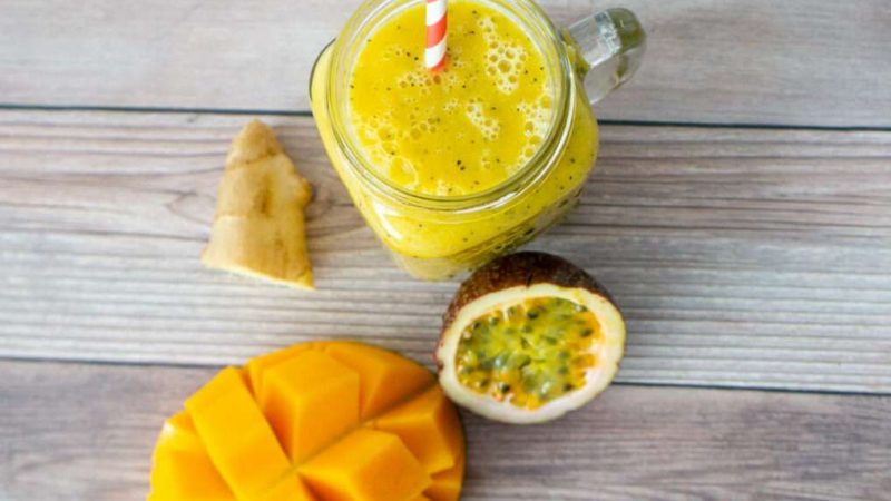 Mango And Passion Fruit Juice