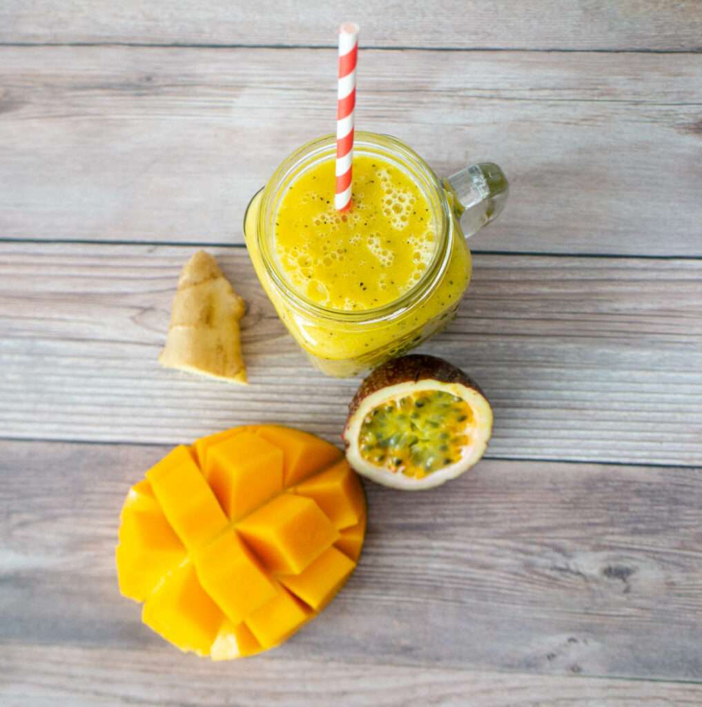 Mango And Passion Fruit Juice