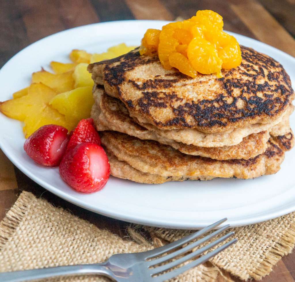 How To Make Fluffy Spelt Flour Buttermilk Pancakes