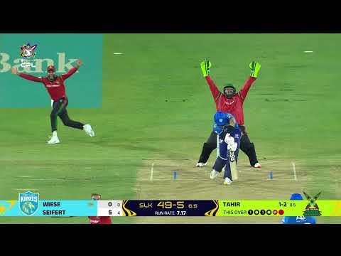 Imran Tahir’s BRILLIANT Bowling Spell vs the Kings | CPL 2024