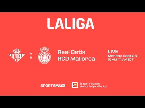 Watch La Liga EA Sports | Match LIVE | Mon. Sept. 23 | 10AM/ 11AM ECT | on SportsMax2, and SMax App!