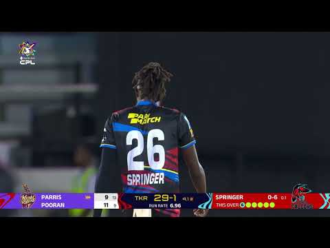 SENSATIONAL Shamar Springer | CPL 2024