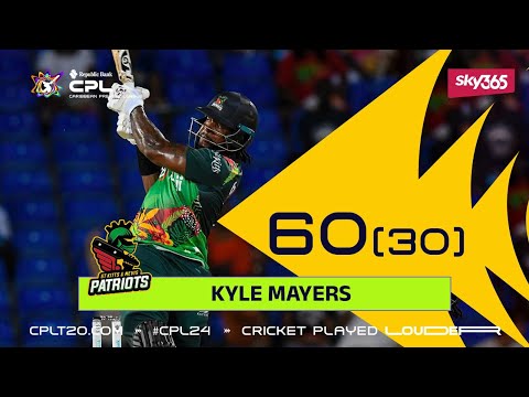 Kyle Mayers goes BEAST MODE! | CPL 2024