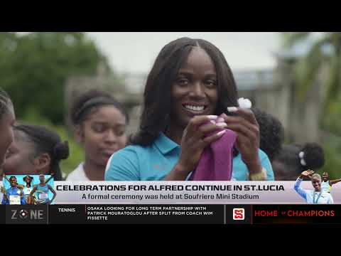 Celebrations for Alfred continue in St. Lucia | SportsMax Zone