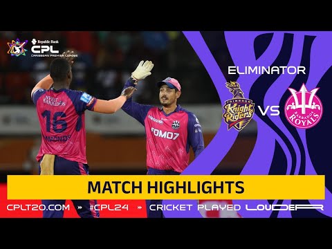 Highlights | Trinbago Knight Riders vs. Barbados Royals | CPL 2024
