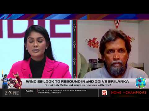 Windies look to rebound in 2nd ODI vs Sri Lanka | SportsMax Zone