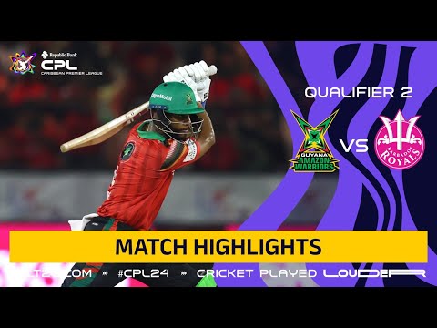 Match Highlights |Guyana Amazon Warriors vs Barbados Royals | CPL 2024