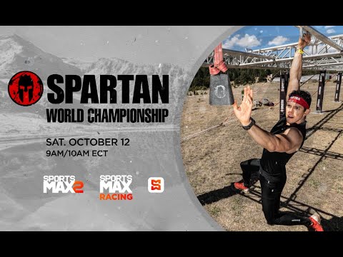 Watch the Spartan World Championship | Sat. Oct. 12 | on SportsMax2, SportsMax Racing and the App!