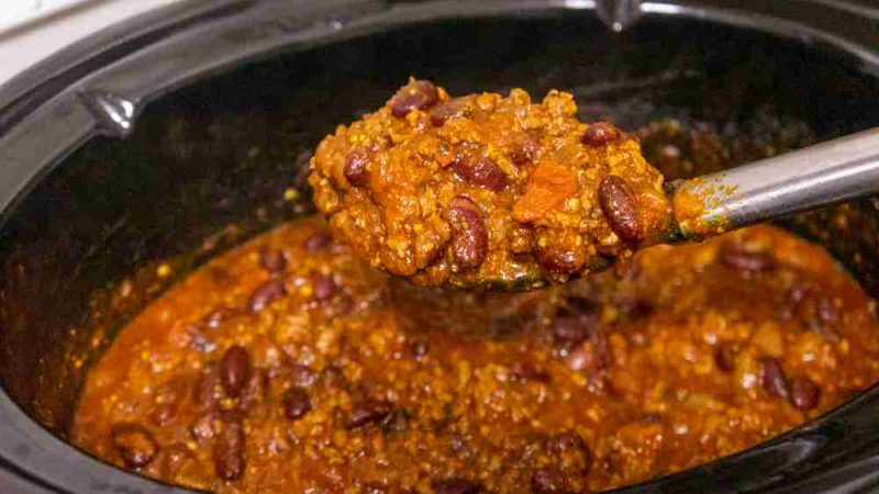 Easy Crockpot Chili Recipe