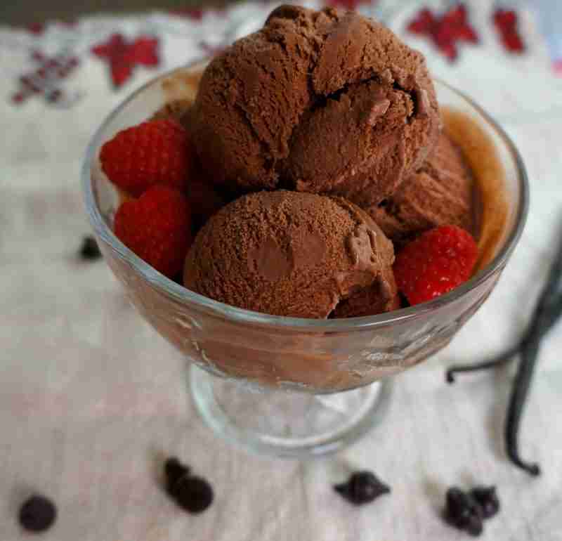 Decadent Homemade Chocolate Ice Cream