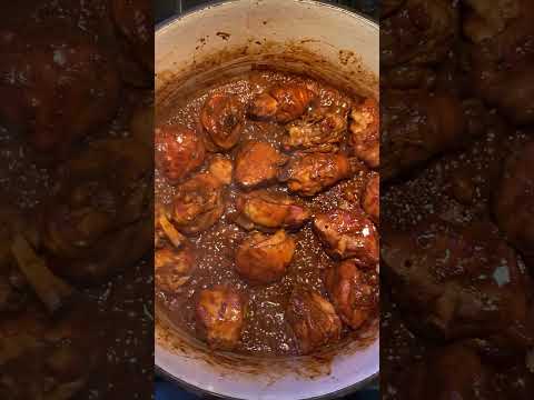 Rice + Bhagi + Stew Chicken | CaribbeanPot.com
