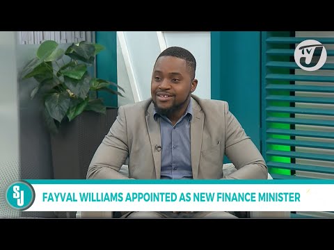 Fayval Williams Appointed as New Finance Minister | TVJ Smile Jamaica