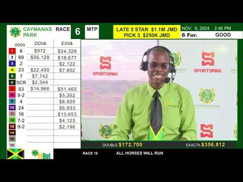 Caymanas Highlights – November 11,  2024 | SportsMax TV