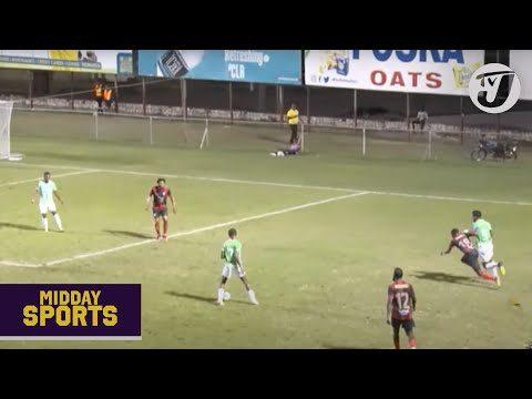 Cavalier Beat Arnett Gardens 2-1 in Rescheduled JPL Match #tvjmiddaysports