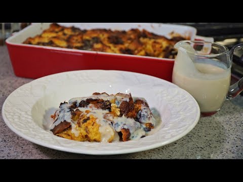 Caribbean Black Rum Cake & Panettone Bread Pudding