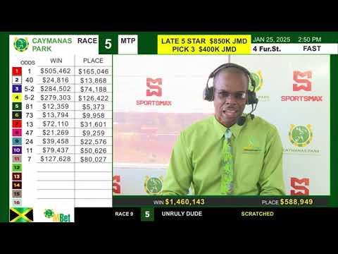 Caymanas Highlights – January 27,  2025 | SportsMax TV