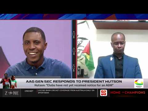 AAG General Secretary responds to President Hutoson | SportsMax Zone