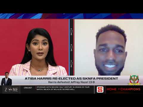 Atiba Harris re-elected as SKNFA president | SportsMax Zone