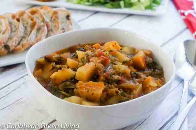 Papaya, Eggplant, And Watercress Stew: A Hearty And Nutritious Caribbean