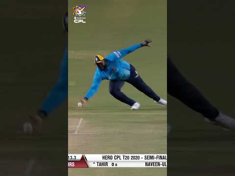 Cornwall takes an amazing catch at slip 😱