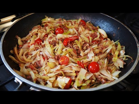 Easy and Delicious Corned Mutton with Cabbage Recipe | CaribbeanPot.com