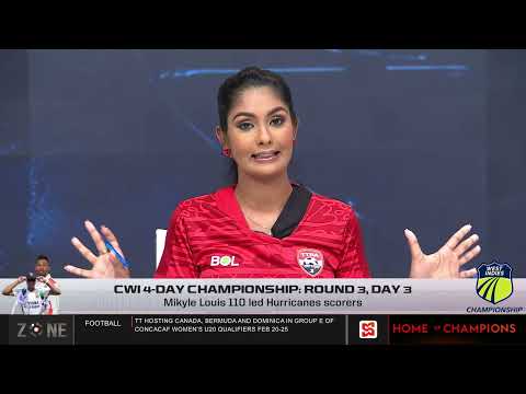 CWI 4-day championship: round 3, day 3  | SportsMax Zone