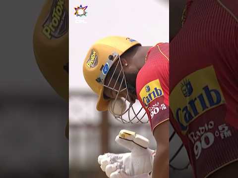 What just happened 😱 How did the ball end up inside Kieron  Pollard’s helmet ⛑️