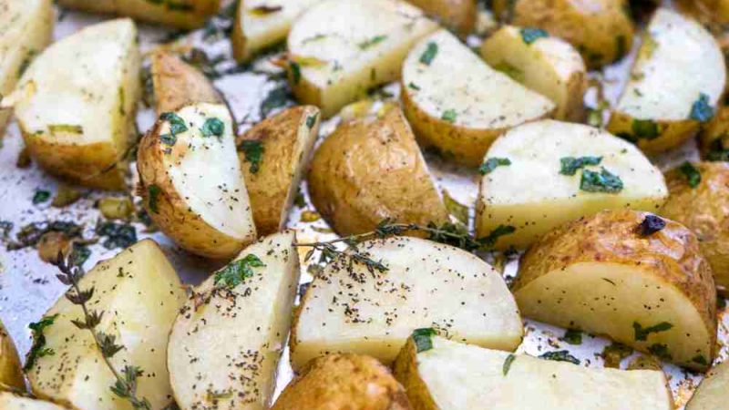 Easy Roasted Potatoes With Fresh Herbs