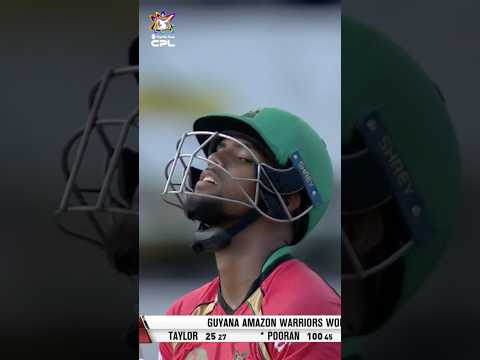Nicholas Pooran brings up his first T20 💯 in style 😱