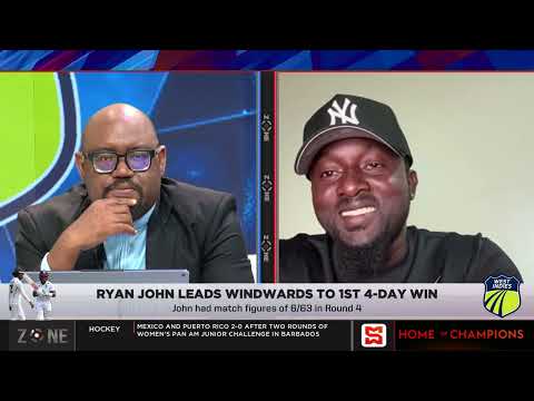 Ryan John leads Winwards to 1st 4-day win | SportsMax Zone