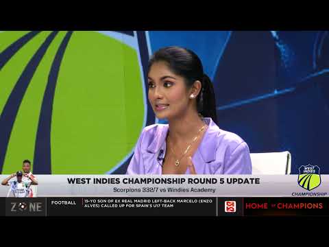West Indies Championship round 5 update | SportsMax Zone