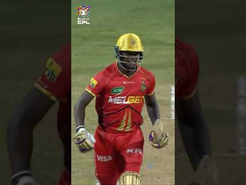 The Trinbago Knight Riders win a triller at the Kensington Oval 😱 Terrance Hinds take a bow 🙌
