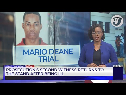 Prosecution’s Second Witness Returns to the Stand after Being ill | TVJ News