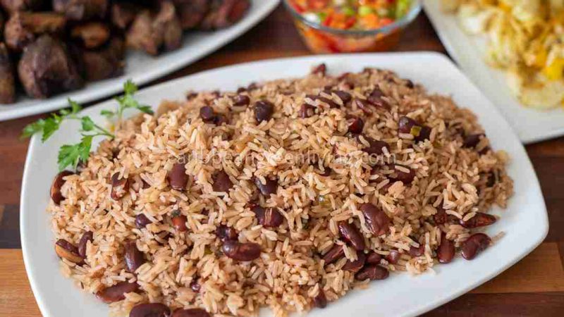 Rice And Beans With Coconut Milk – A Classic Caribbean