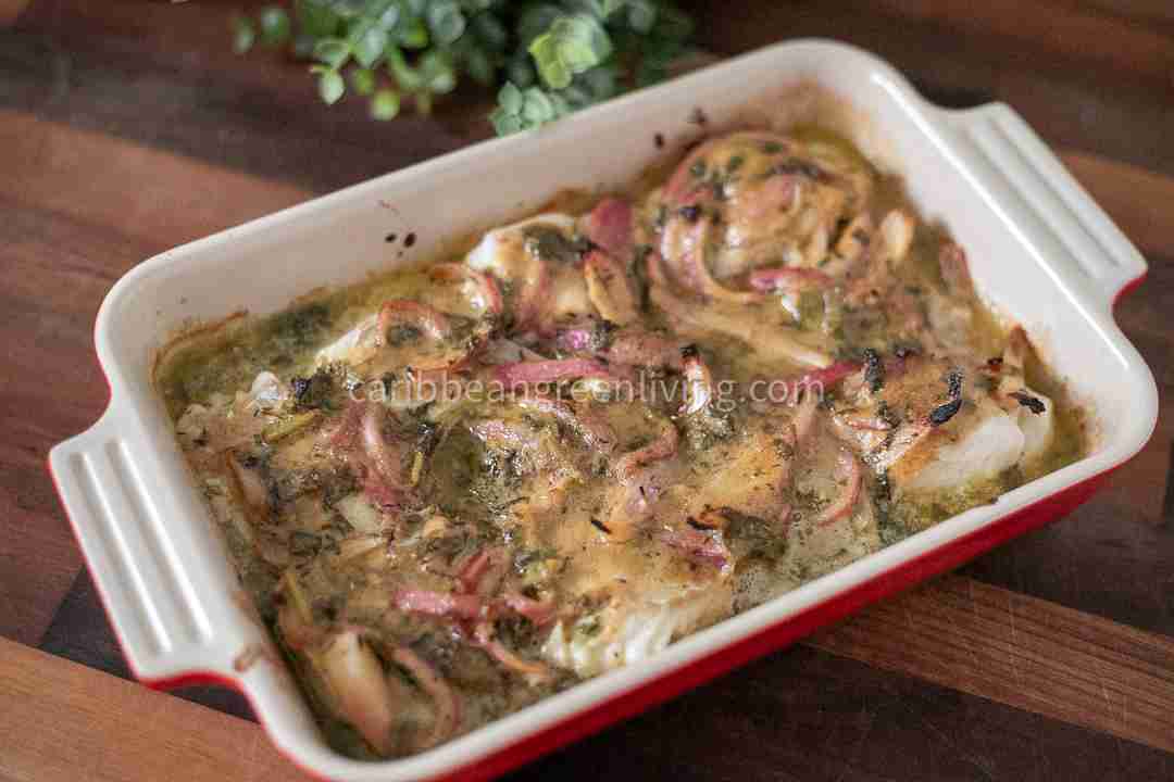 Fresh Codfish With Mustard Sauce: A Bold & Bright Caribbean