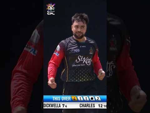 It’s quick, it’s flat, you don’t hit that!  🤯 Rashid Khan 😱