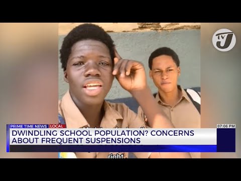 Dwindling School Population? Concerns about Frequent Suspensions | TVJ News