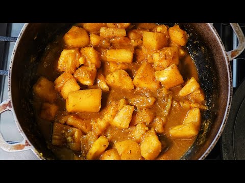 Curry Cassava | CaribbeanPot.com