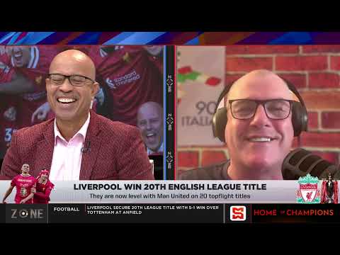 Liverpool win 20th English league title | SportsMax Zone