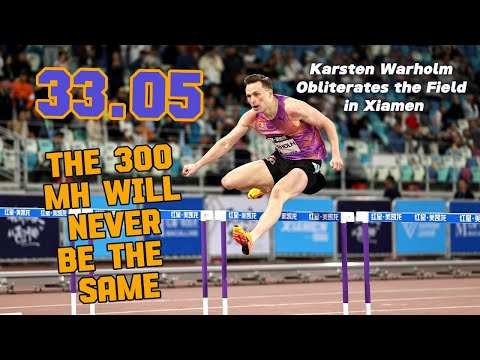 Fastest Ever! Warholm Runs 33.05 — The 300mH Will Never Be the Same