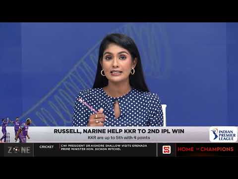 Russell, Narine help KKR to 2nd IPL win | SportsMax Zone