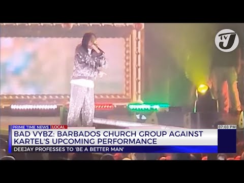 Bad Yybz: Barbados Church Group Against Kartel’s Upcoming Performance | TVJ News