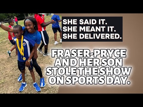 BIG WIN! Shelly-Ann Fraser-Pryce made a promise—and delivered.