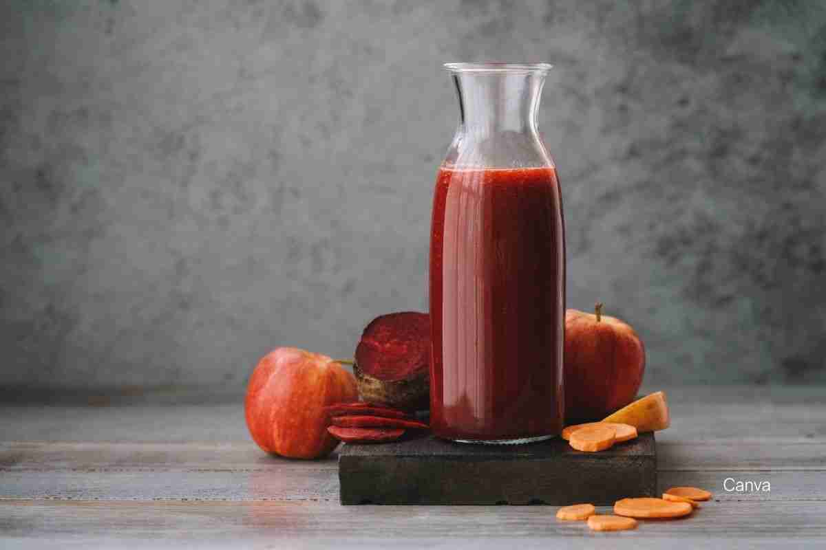 Immune-Boosting Beet Juice With Carrot, Apple & Nectarine