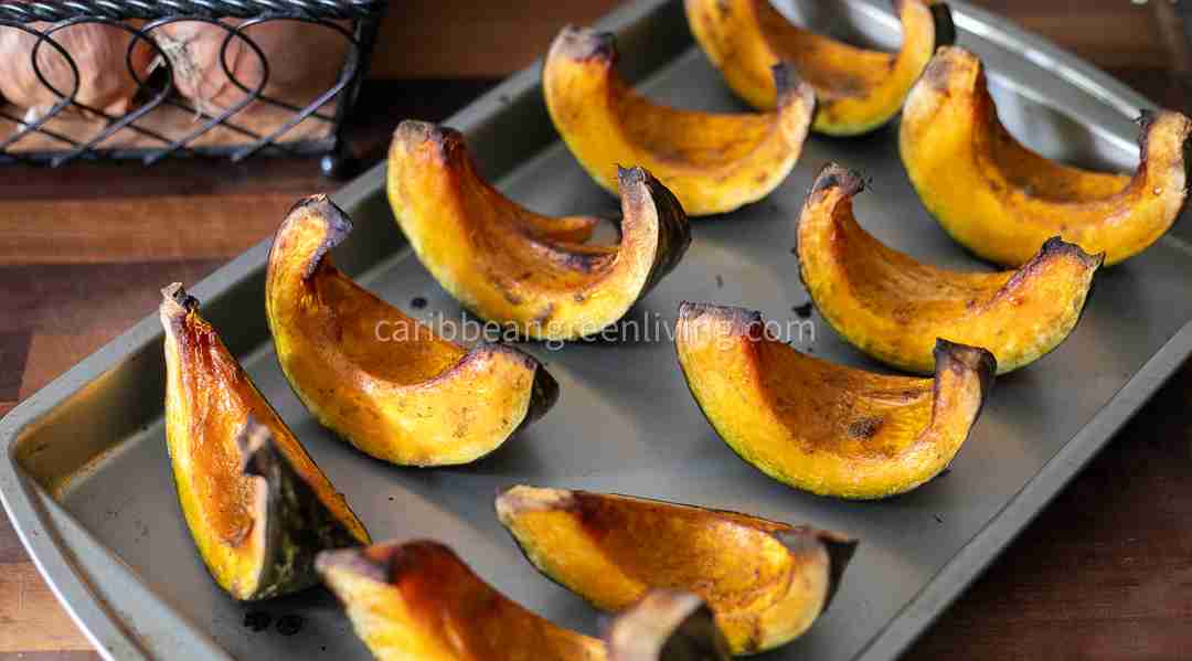 Roasted Kabocha Squash With Haitian Epis