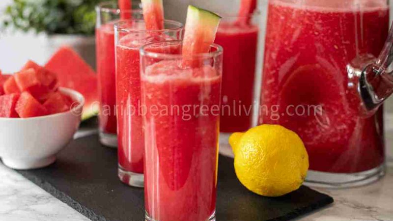 Cool Down With Watermelon Lemonade