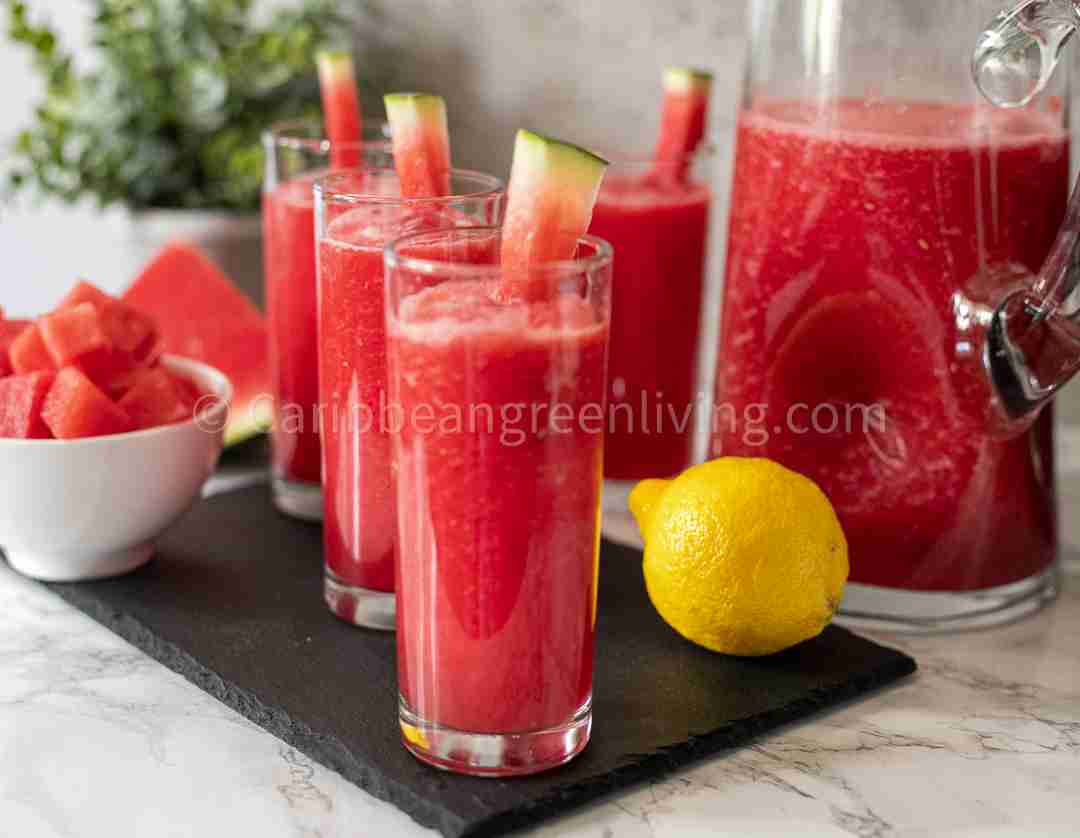 Cool Down With Watermelon Lemonade