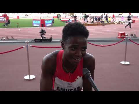 Tobi Amusan Gives All Glory After Stunning 12.45 Run!