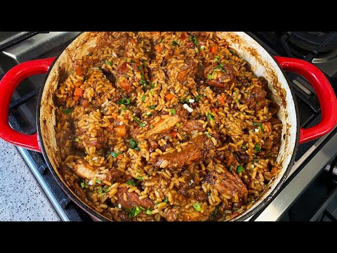 The Ultimate Chicken Wings Pelau | CaribbeanPot.com