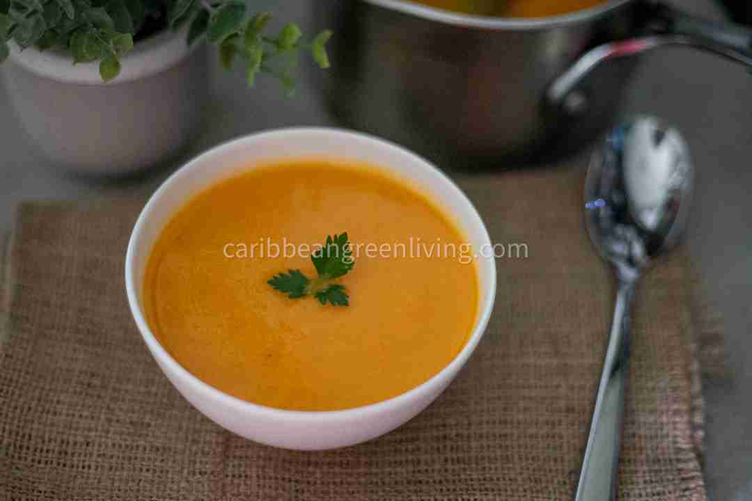 Spicy Squash Soup With Caribbean Flavors – Easy & Comforting